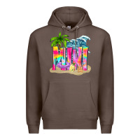 Coffee summer mini Premium Hoodie - texasbilliewilder