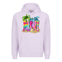 Lilac summer mini Premium Hoodie - texasbilliewilder