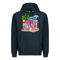 Navy summer mini Premium Hoodie - texasbilliewilder