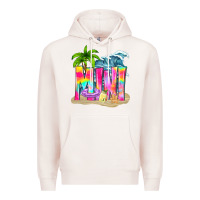 Pale Pink summer mini Premium Hoodie - texasbilliewilder