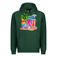 Sports Green summer mini Premium Hoodie - texasbilliewilder
