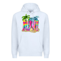 White summer mini Premium Hoodie - texasbilliewilder