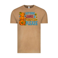 Vintage Camel Autumn leaves and pumpkin please Vintage Tee - Artiststas