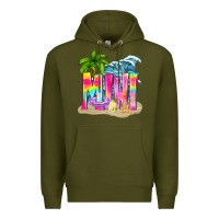Army Green summer mini Premium Hoodie - texasbilliewilder