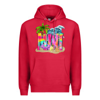 Cardinal summer mini Premium Hoodie - texasbilliewilder