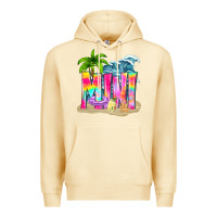 Pina Colada summer mini Premium Hoodie - texasbilliewilder