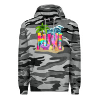 Slate Camo summer mini Premium Hoodie - texasbilliewilder