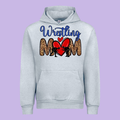 Wrestling Mom Urban Hoodie Designed By Zillion Design Studio