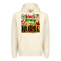 Sandshell black strong proud nurse Premium Hoodie - Zillion Design Studio