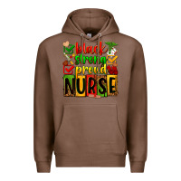 Chestnut black strong proud nurse Premium Hoodie - Zillion Design Studio