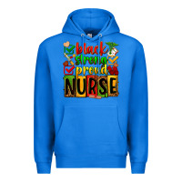 True Royal black strong proud nurse Premium Hoodie - Zillion Design Studio