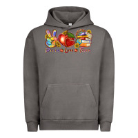Pigment Tornado peace love teach Urban Hoodie - texasbilliewilder