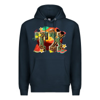 Navy summer tx Premium Hoodie - texasbilliewilder