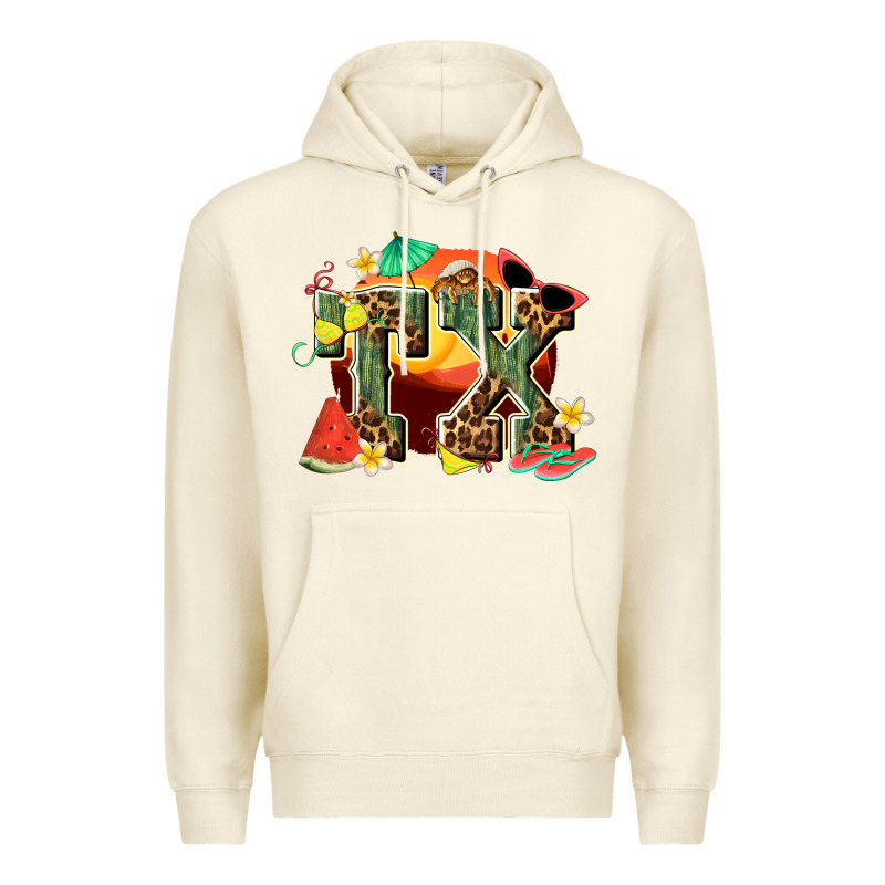 Summer Tx Premium Hoodie by texasbilliewilder | Teevron