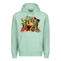 Seafoam summer tx Premium Hoodie - texasbilliewilder