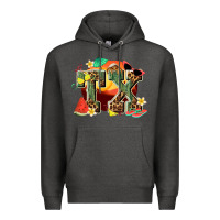 Charcoal Heather summer tx Premium Hoodie - texasbilliewilder