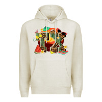 Oatmeal Heather summer tx Premium Hoodie - texasbilliewilder