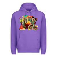 Purple summer tx Premium Hoodie - texasbilliewilder