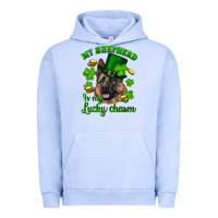 Pigment Grape Ice st.patrick's day my shepherd is my lucky charm Urban Hoodie - RanaPortraitStore