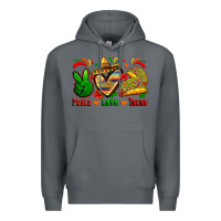 Rock peace love tacos Premium Hoodie - Zillion Design Studio