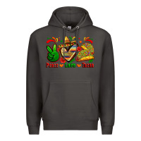 Smoke peace love tacos Premium Hoodie - Zillion Design Studio