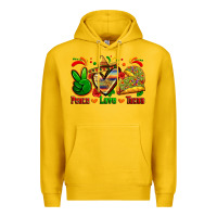 Lemon peace love tacos Premium Hoodie - Zillion Design Studio