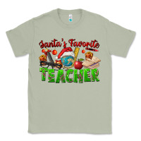 Matcha Santa's Favorite Teacher Classic Tee - FaDigitalArtStudio