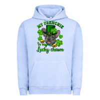 Pigment Grape Ice st.patrick's day my french bulldog is my lucky charm Urban Hoodie - RanaPortraitStore