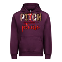 Mauve Wine pitch please Urban Hoodie - Zillion Design Studio