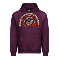 Football Rainbow Urban Hoodie | Teevron