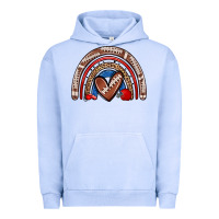 Pigment Grape Ice football rainbow Urban Hoodie - Zillion Design Studio