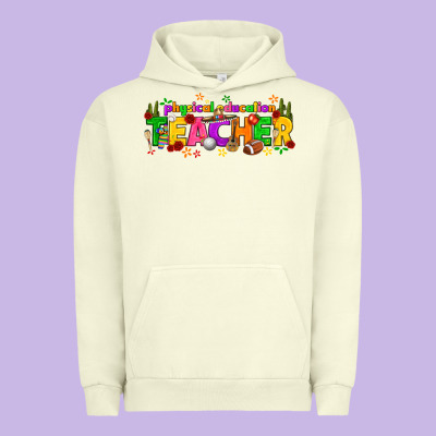 Physical Education Teacher Cinco De Mayo Urban Hoodie Designed By Texasbilliewilder