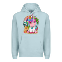 Blue Mist summer unicorn tbw Premium Hoodie - texasbilliewilder