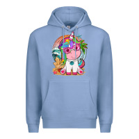 Colony Blue summer unicorn tbw Premium Hoodie - texasbilliewilder