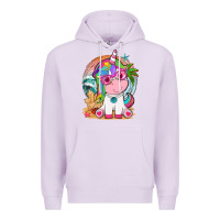 Lilac summer unicorn tbw Premium Hoodie - texasbilliewilder