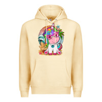 Pina Colada summer unicorn tbw Premium Hoodie - texasbilliewilder
