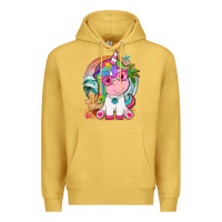 Antique Gold summer unicorn tbw Premium Hoodie - texasbilliewilder
