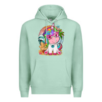 Seafoam summer unicorn tbw Premium Hoodie - texasbilliewilder