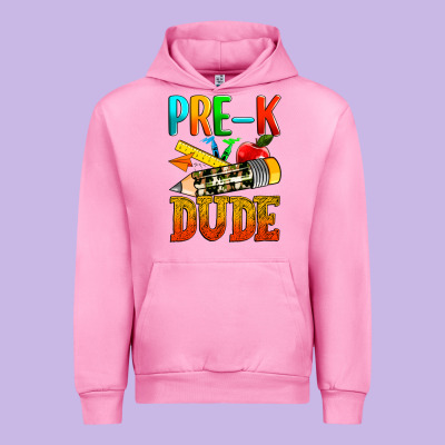 Pre K Dude Urban Hoodie Designed By Texasbilliewilder