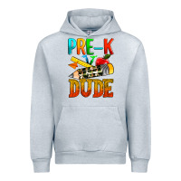 Heather Grey pre k dude Urban Hoodie - texasbilliewilder