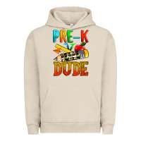 Pigment French Oak pre k dude Urban Hoodie - texasbilliewilder