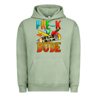 Pigment Oil Green pre k dude Urban Hoodie - texasbilliewilder