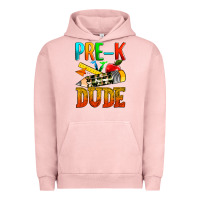 Pigment Salmon pre k dude Urban Hoodie - texasbilliewilder
