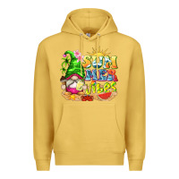 Antique Gold summer vibes gnome tbw Premium Hoodie - texasbilliewilder