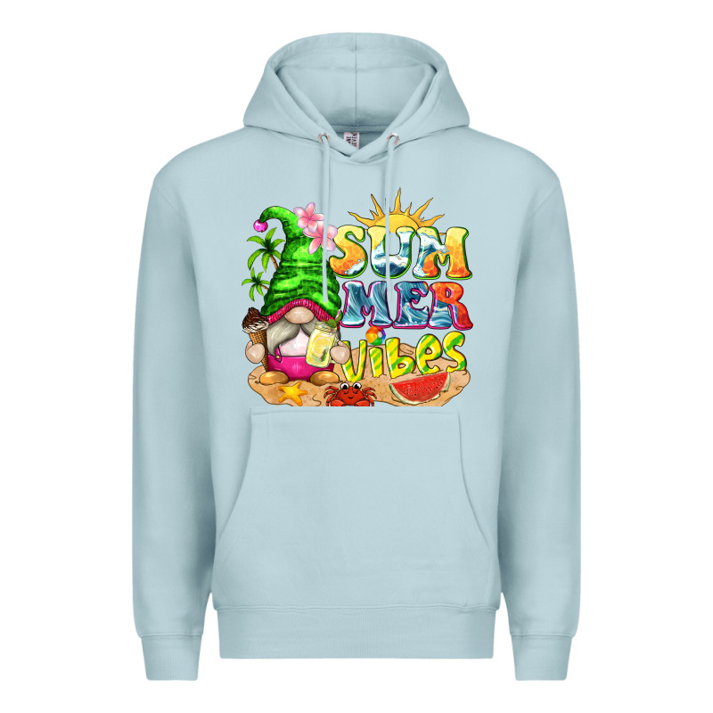 Summer Vibes Gnome Tbw Premium Hoodie by texasbilliewilder | Teevron