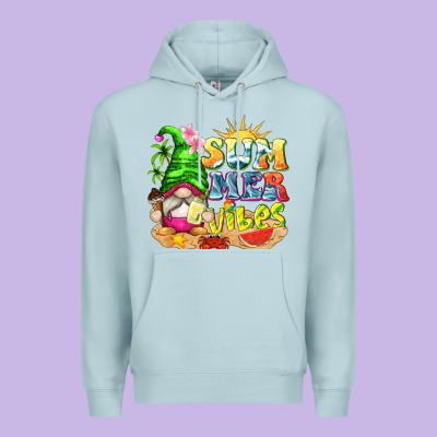 Summer Vibes Gnome Tbw Premium Hoodie Designed By Texasbilliewilder