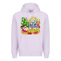 Lilac summer vibes gnome tbw Premium Hoodie - texasbilliewilder