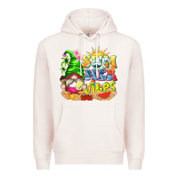 Pale Pink summer vibes gnome tbw Premium Hoodie - texasbilliewilder