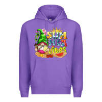 Purple summer vibes gnome tbw Premium Hoodie - texasbilliewilder