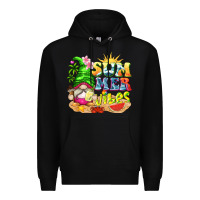 Black summer vibes gnome tbw Premium Hoodie - texasbilliewilder